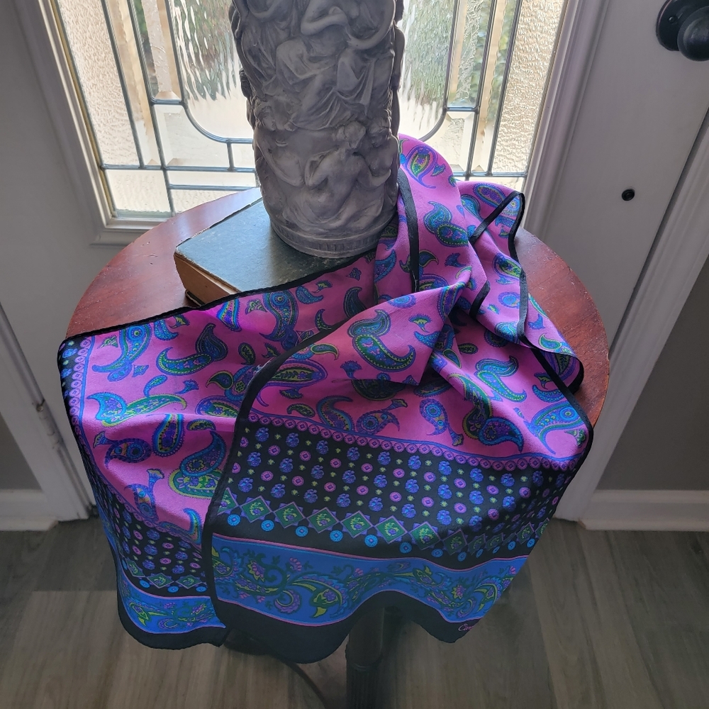 Vintage Carol Little Sheer Scarf